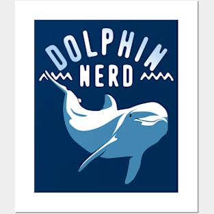 Dolphin Nerd Posters and Art